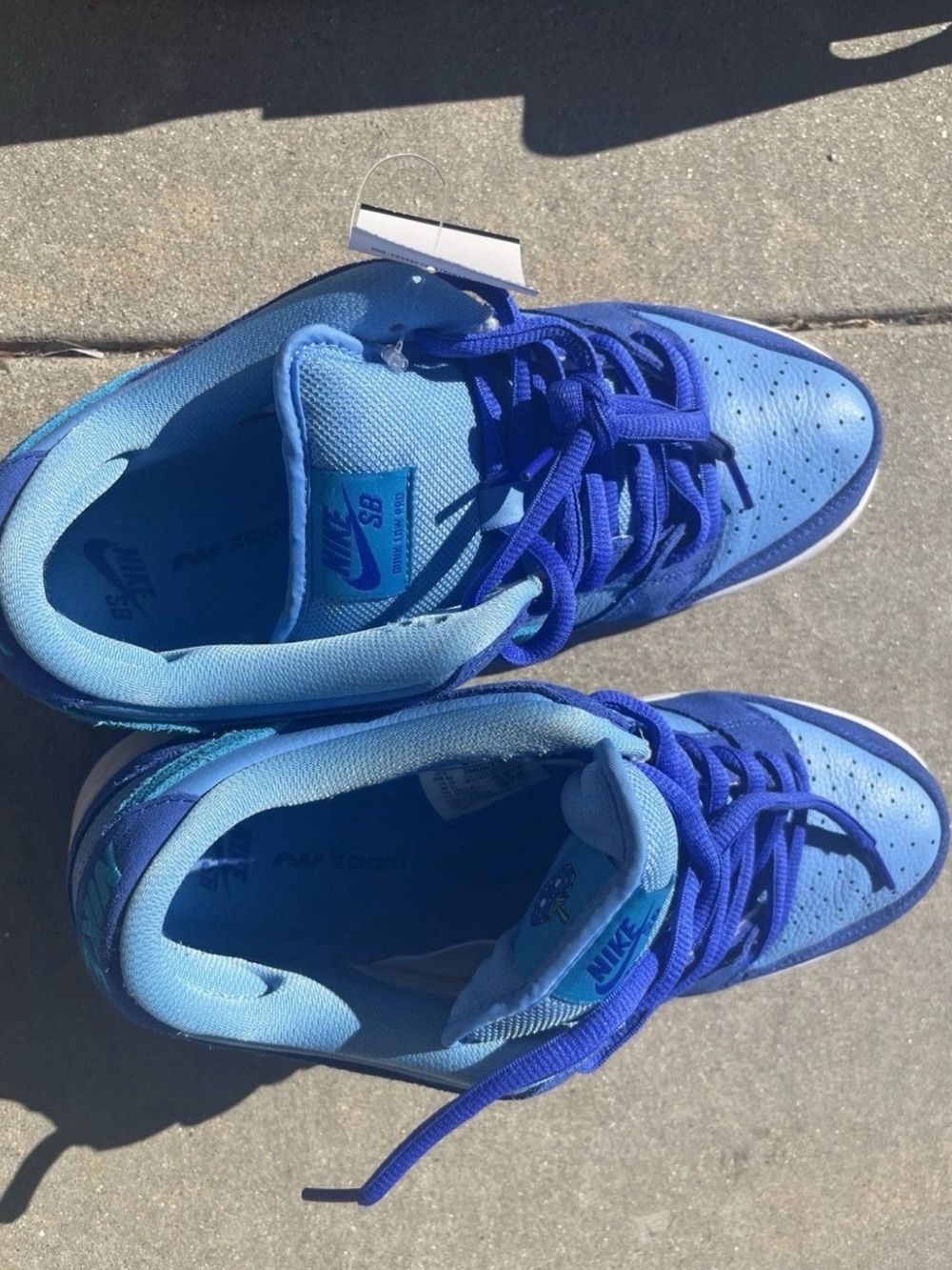 Nike SB Dunk Low Blue Raspberry Size 10 - Picture 5 of 5